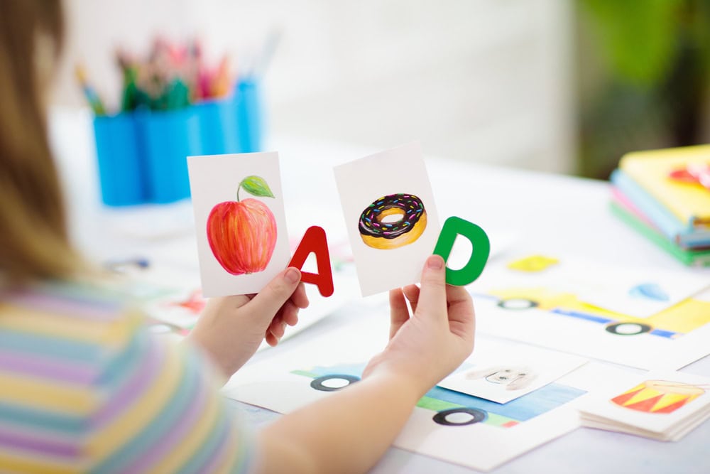 Kids,learn,to,read.,colorful,abc,phonics,flash,cards,for